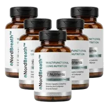NordBreath™ Longsupplement | Verwijder tot 93% van de schadelijke stoffen op natuurlijke wijze uit je longen in 5 dagen!