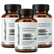 NordBreath™ Longsupplement | Verwijder tot 93% van de schadelijke stoffen op natuurlijke wijze uit je longen in 5 dagen!