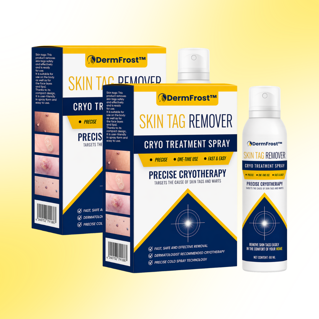 DermFrost™ Cryo Treatment Spray | Een heldere en gladde huid binnen 5 dagen
